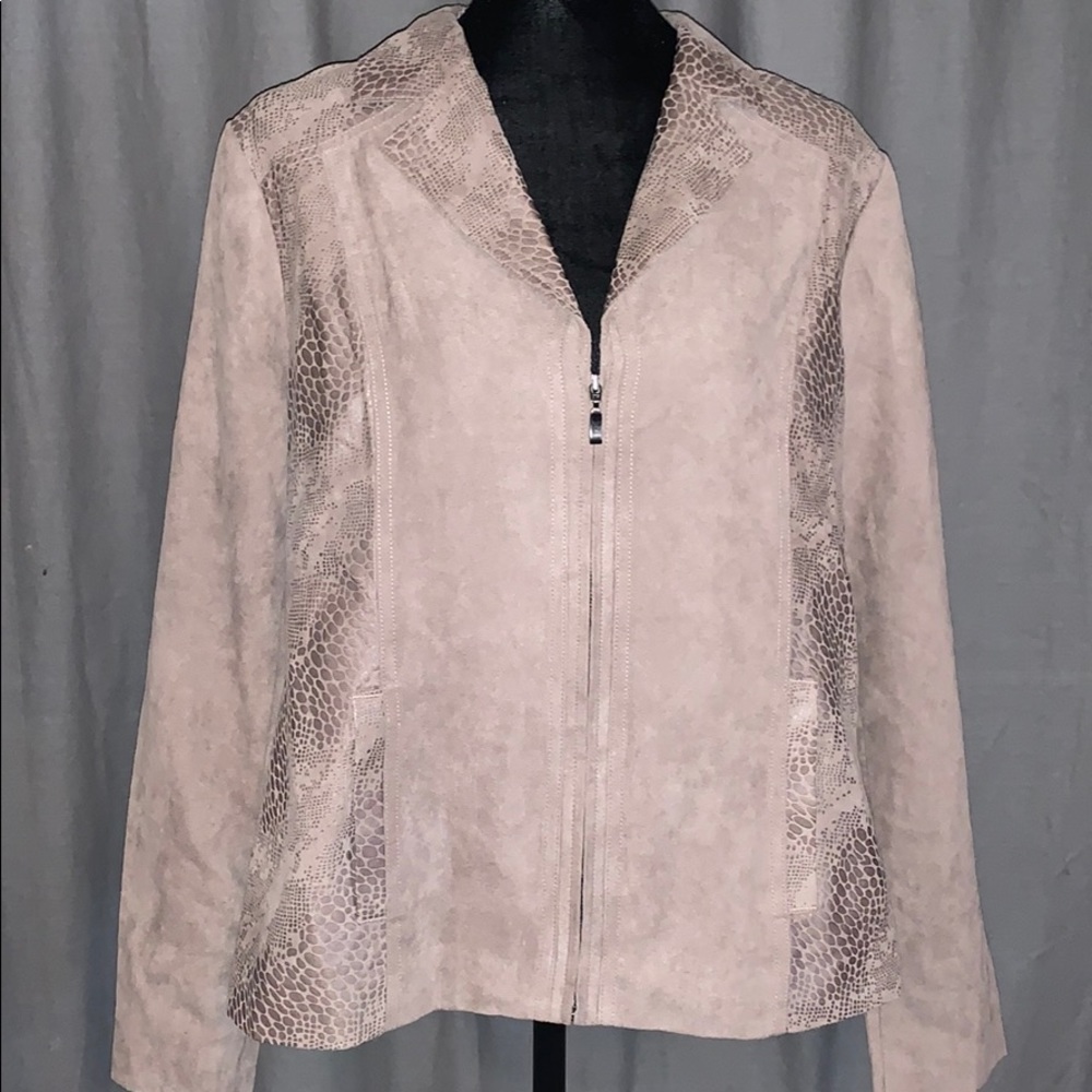 Studio works zip up jacket/blazer